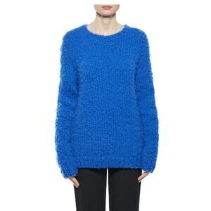 Gabriela Hearst Cobalt Blue Cashmere Lawrence Sweater Size M NWT